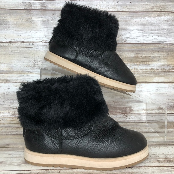 zara girls black boots